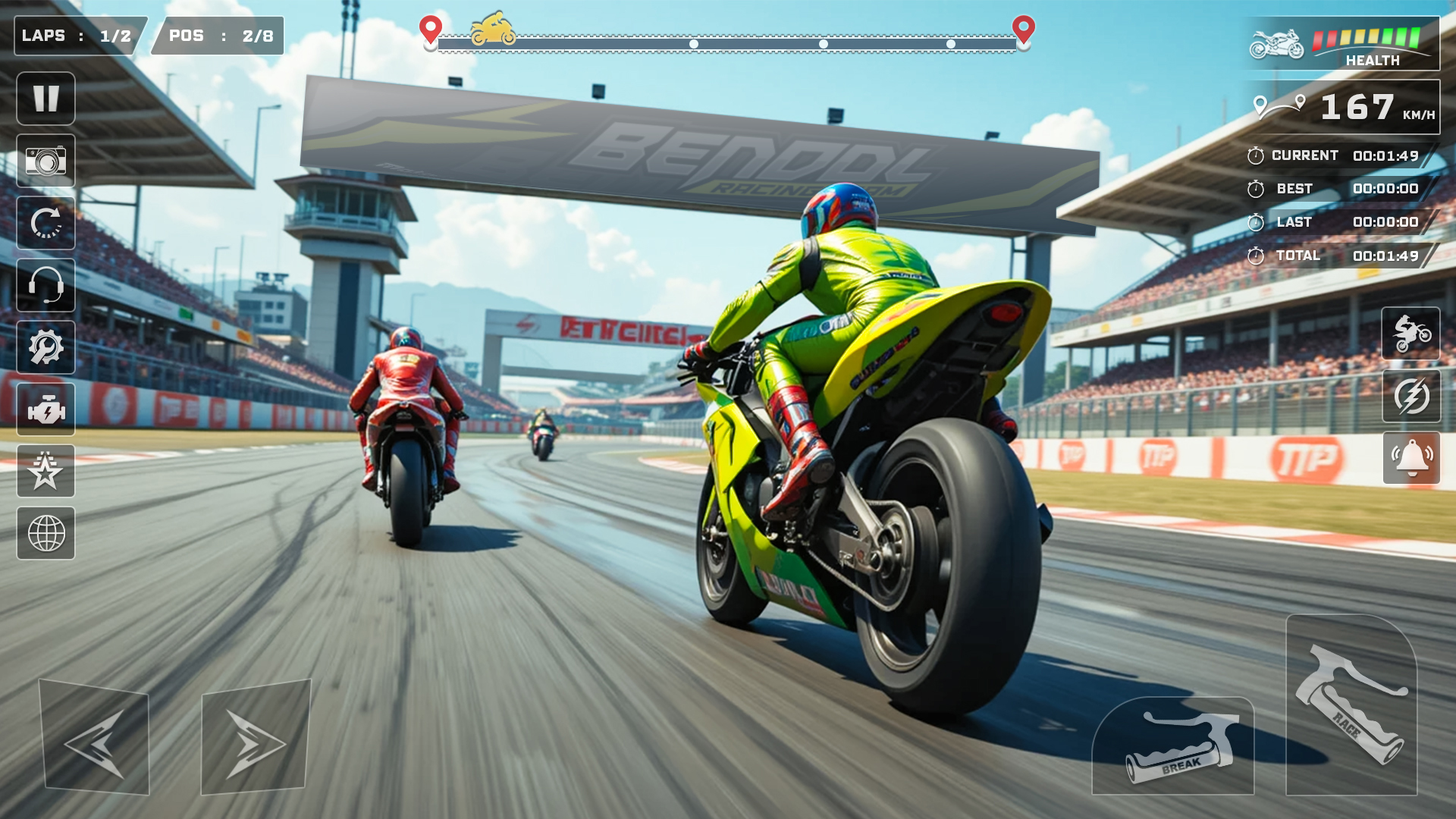 اسکرین شات 8 بازی Moto Bike Racing: Rider Games
