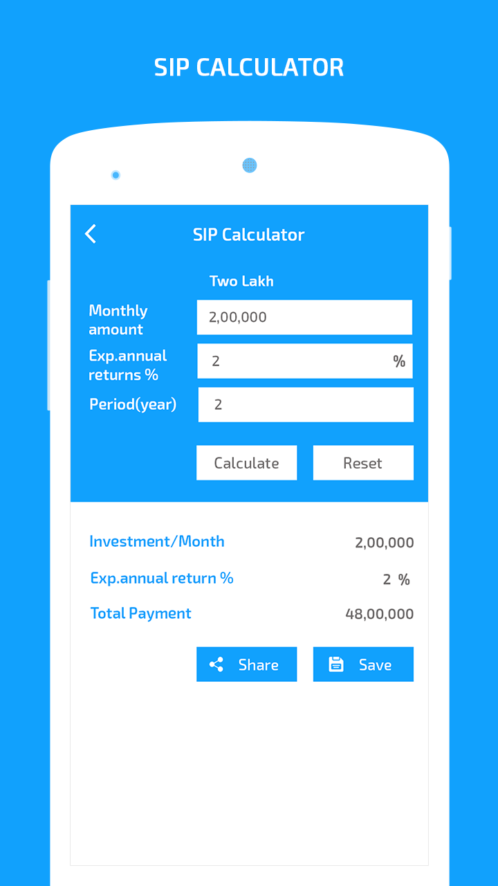 اسکرین شات 4 برنامه GST Calculator- Tax included &