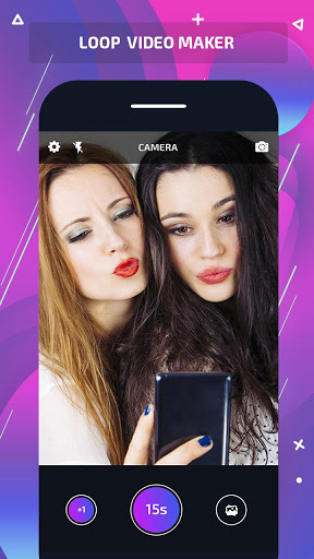 اسکرین شات 2 برنامه Loop Video - Loop vid to GIFs & video to GIF maker