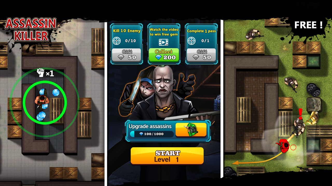 اسکرین شات 7 بازی Assassin Killer: Survive