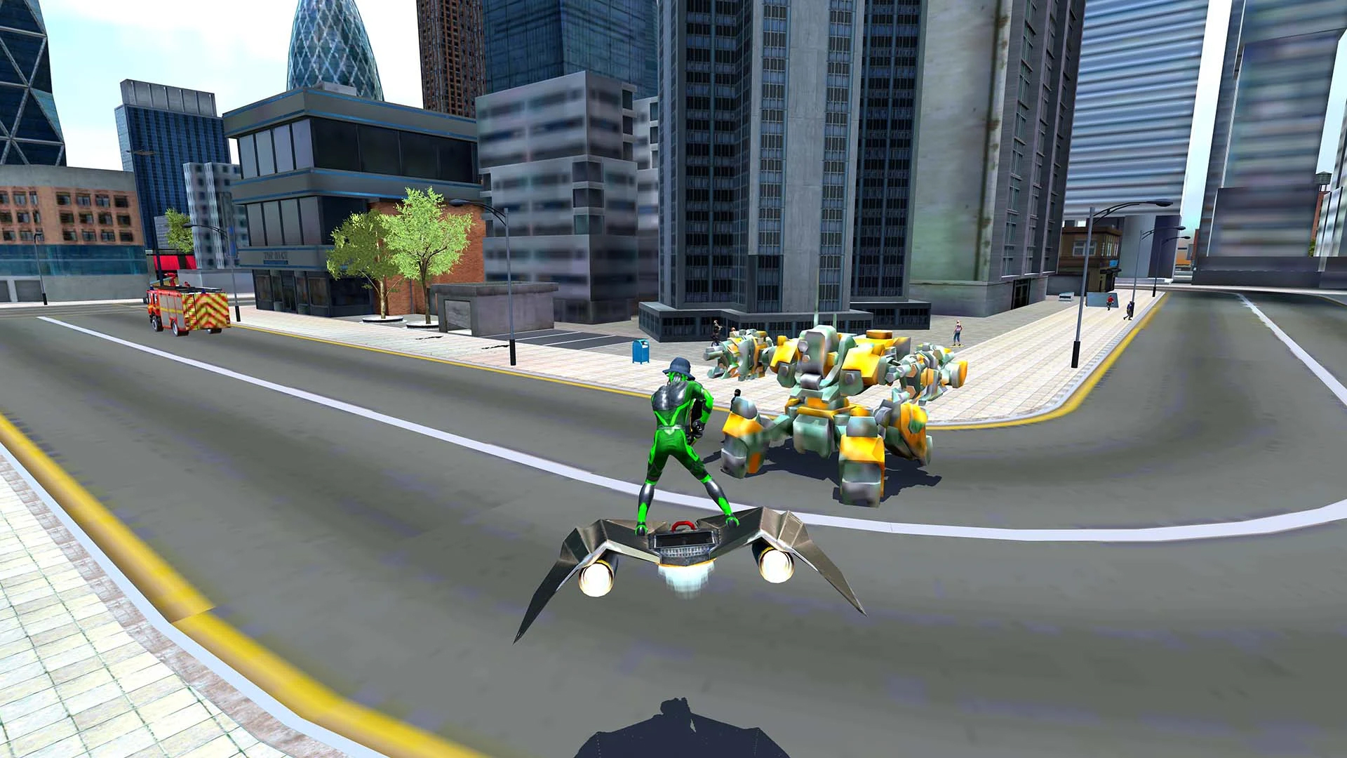 اسکرین شات 2 بازی rope frog ninja hero - strange gangster vegas 