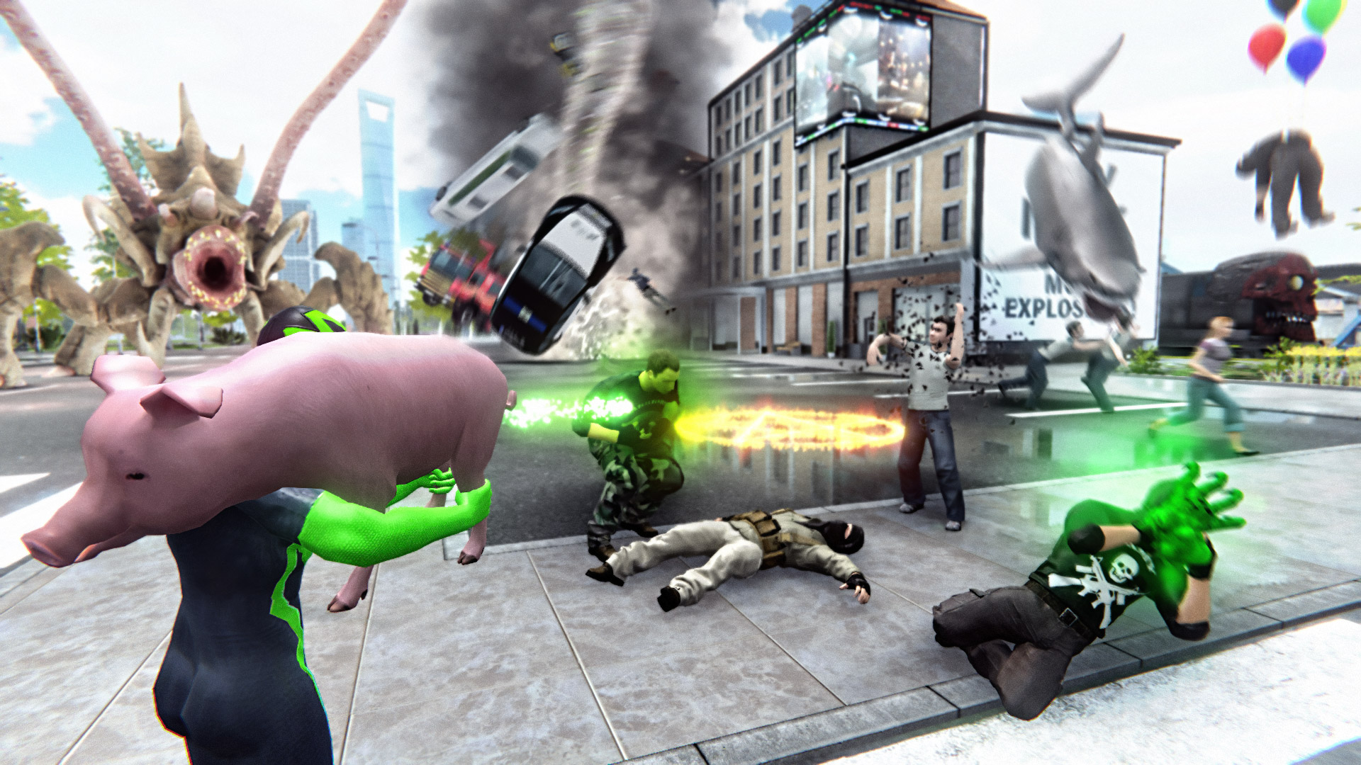 اسکرین شات 8 بازی rope frog ninja hero - strange gangster vegas 