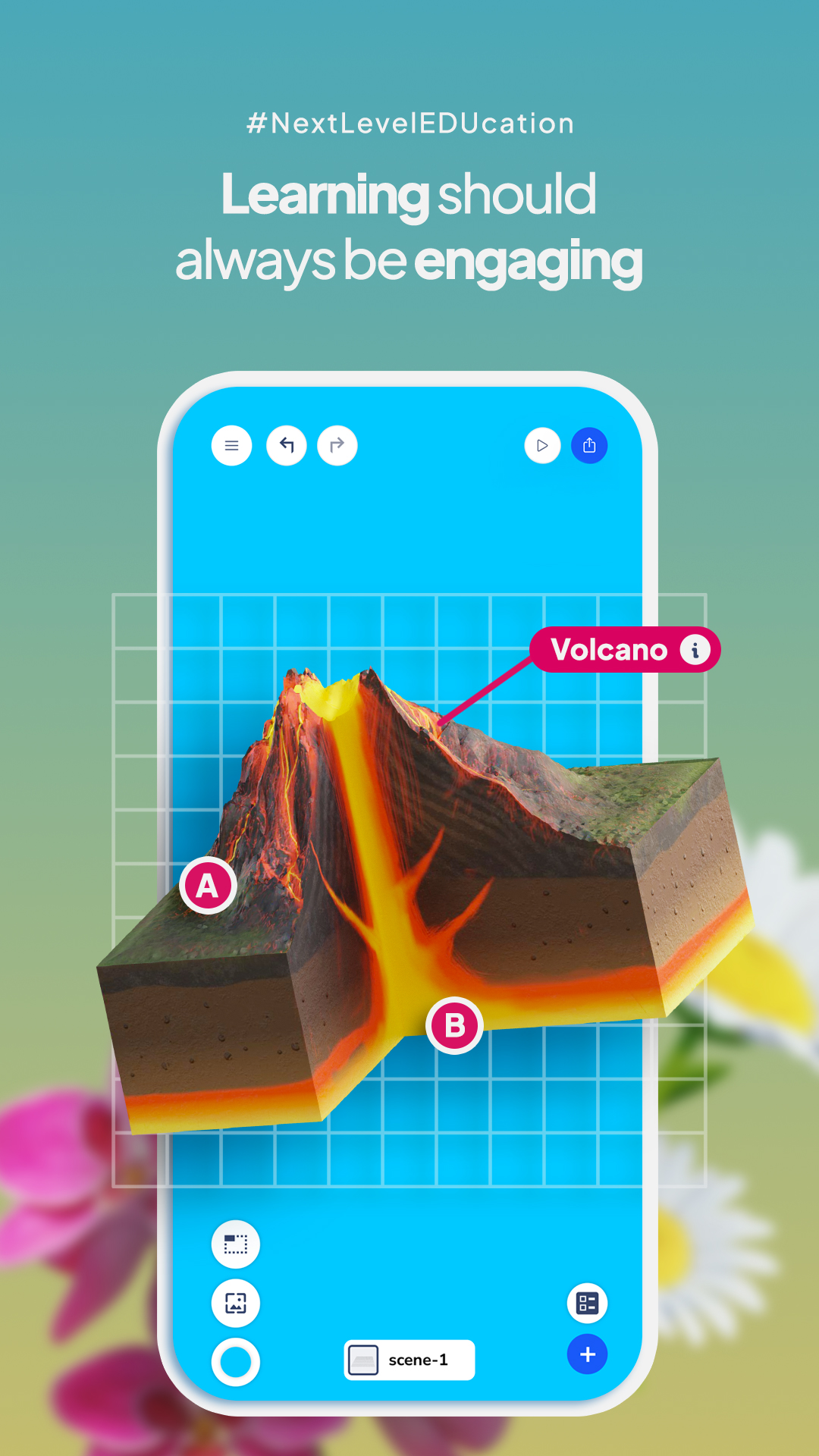 اسکرین شات 1 برنامه Assemblr EDU: Learn in 3D/AR