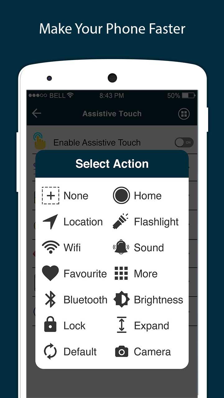 اسکرین شات 4 برنامه Assistive Touch: Home Button