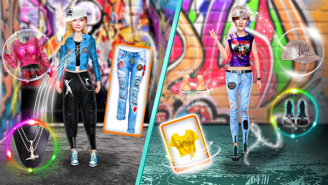 اسکرین شات 4 بازی Fashion Battle Dressup Game