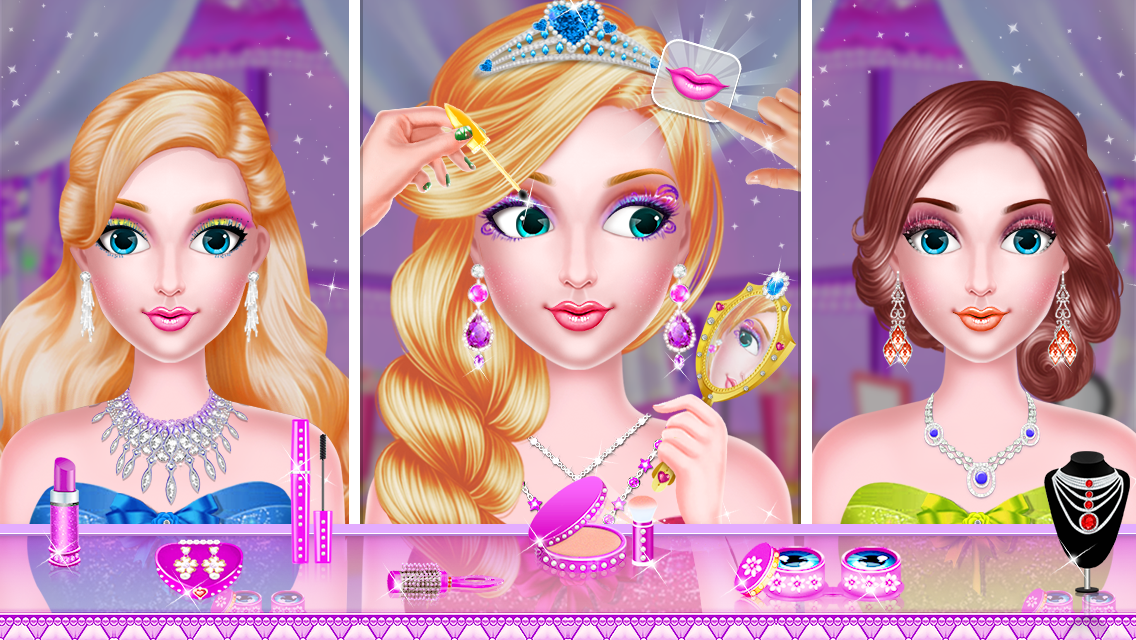 اسکرین شات 3 بازی Princess Wedding Dress up Game