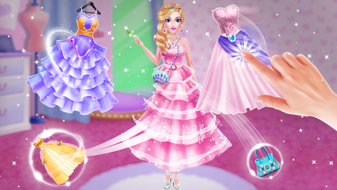 اسکرین شات 2 بازی Princess Wedding Dress up Game