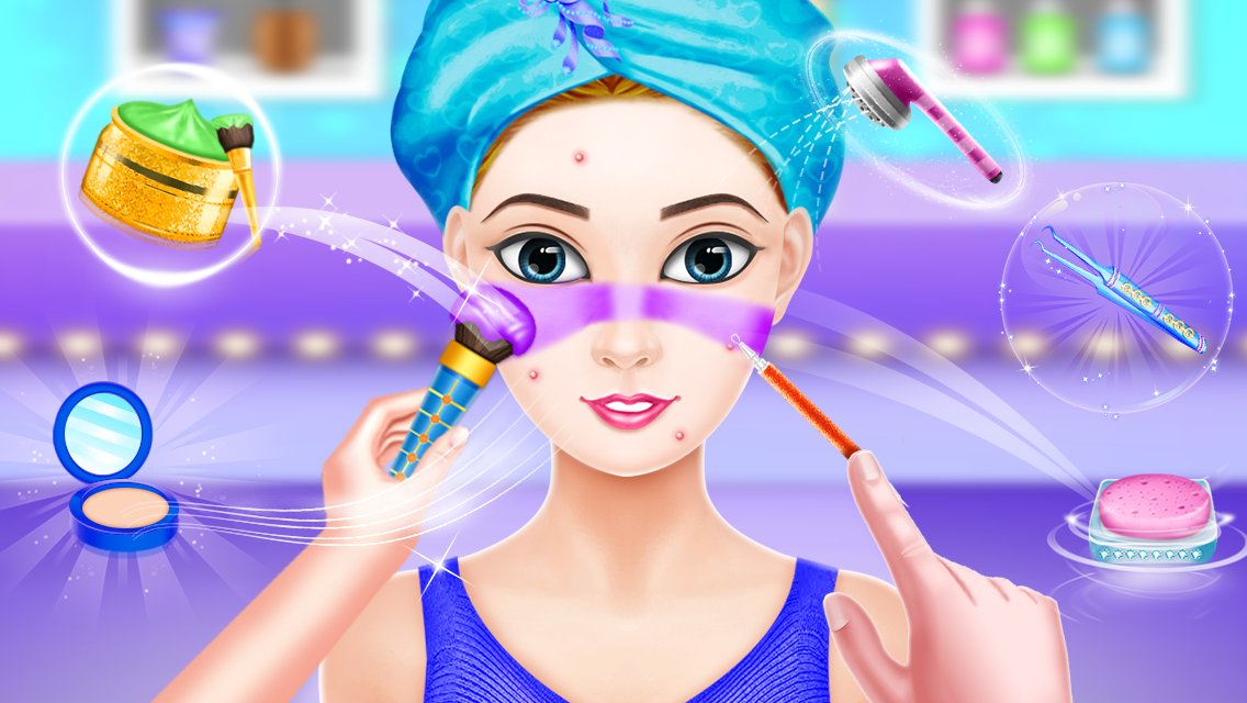 اسکرین شات 4 بازی Prom Night Makeup And Dress up