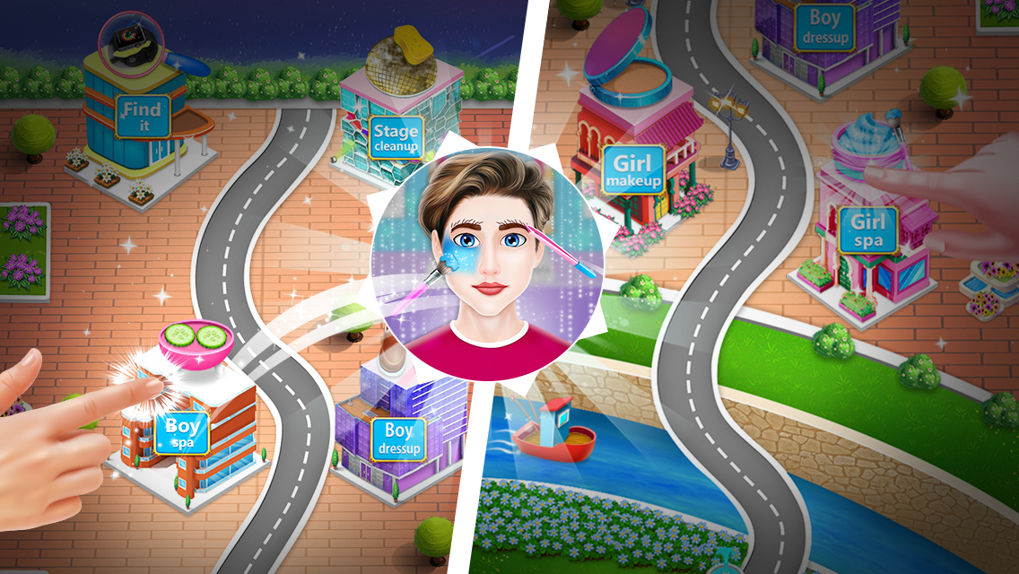اسکرین شات 8 بازی Prom Night Makeup And Dress up