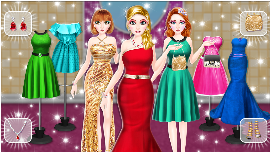 اسکرین شات 1 بازی Prom Night Makeup And Dress up
