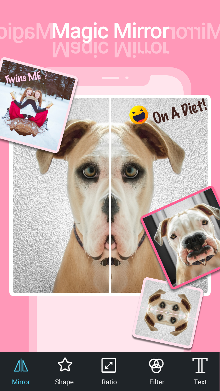 اسکرین شات 4 برنامه X Photo Collage – Photo Editor
