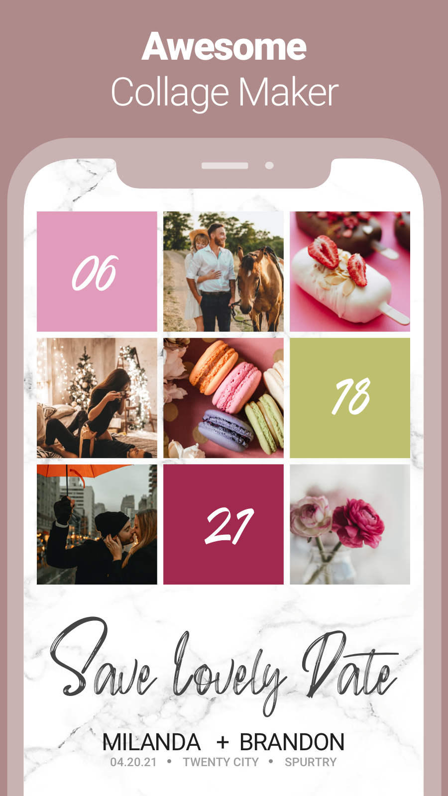 اسکرین شات 1 برنامه X Photo Collage – Photo Editor