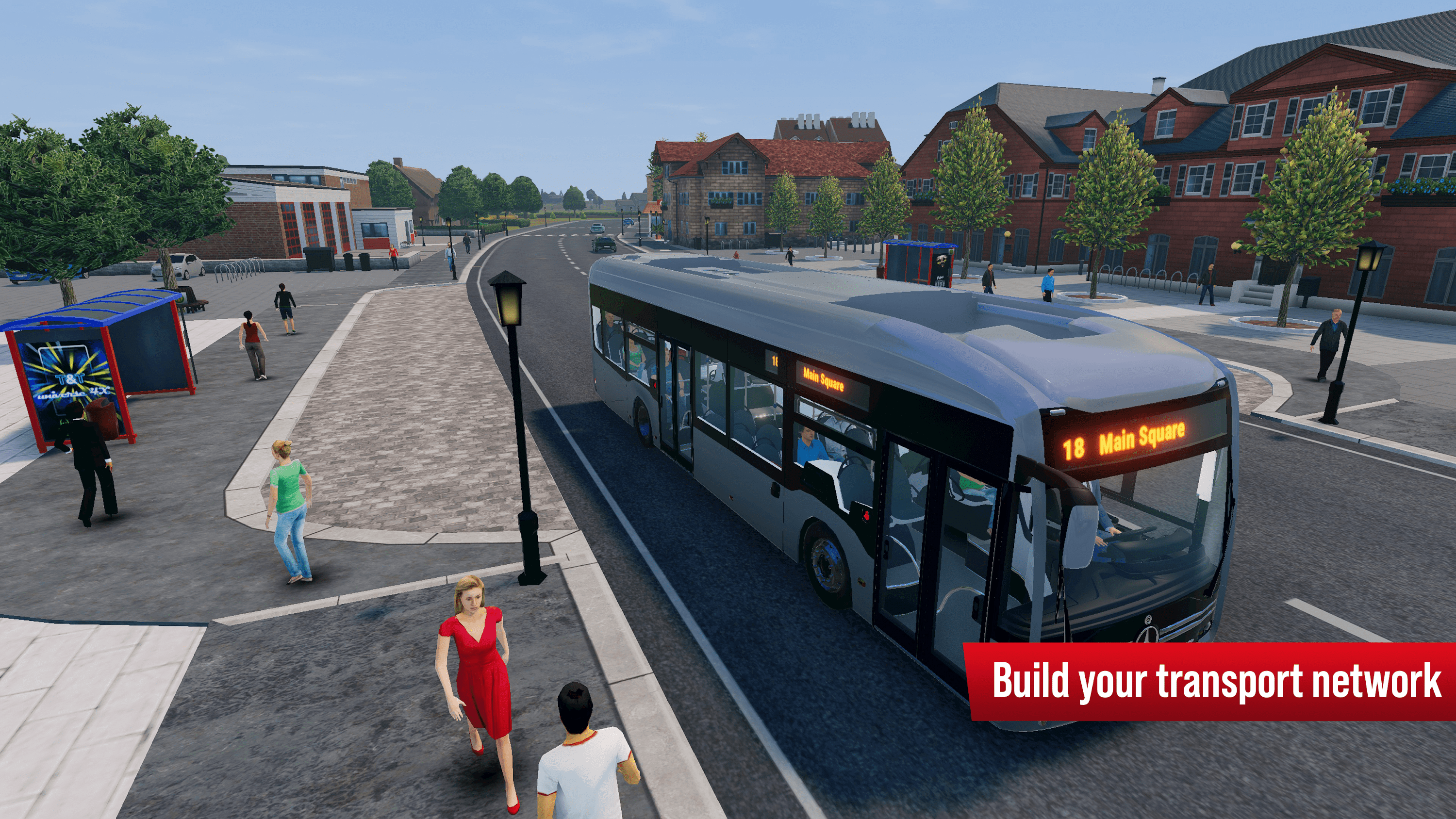 اسکرین شات 6 بازی Bus Simulator City Ride Lite
