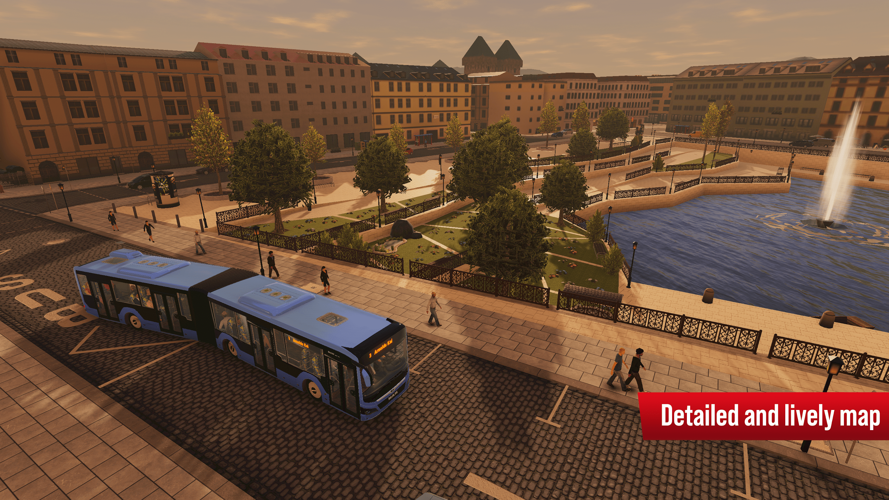 اسکرین شات 7 بازی Bus Simulator City Ride Lite