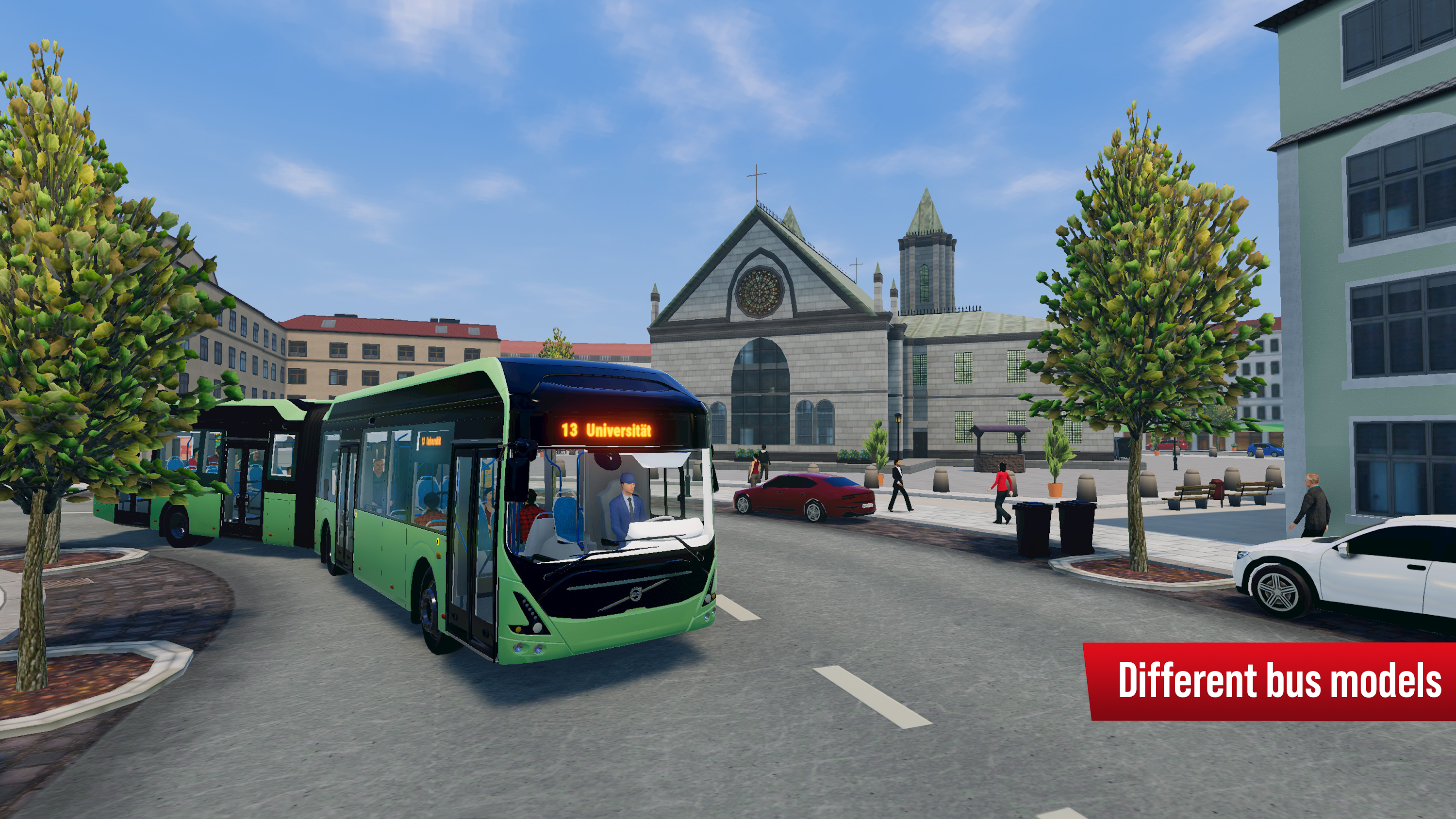 اسکرین شات 8 بازی Bus Simulator City Ride Lite