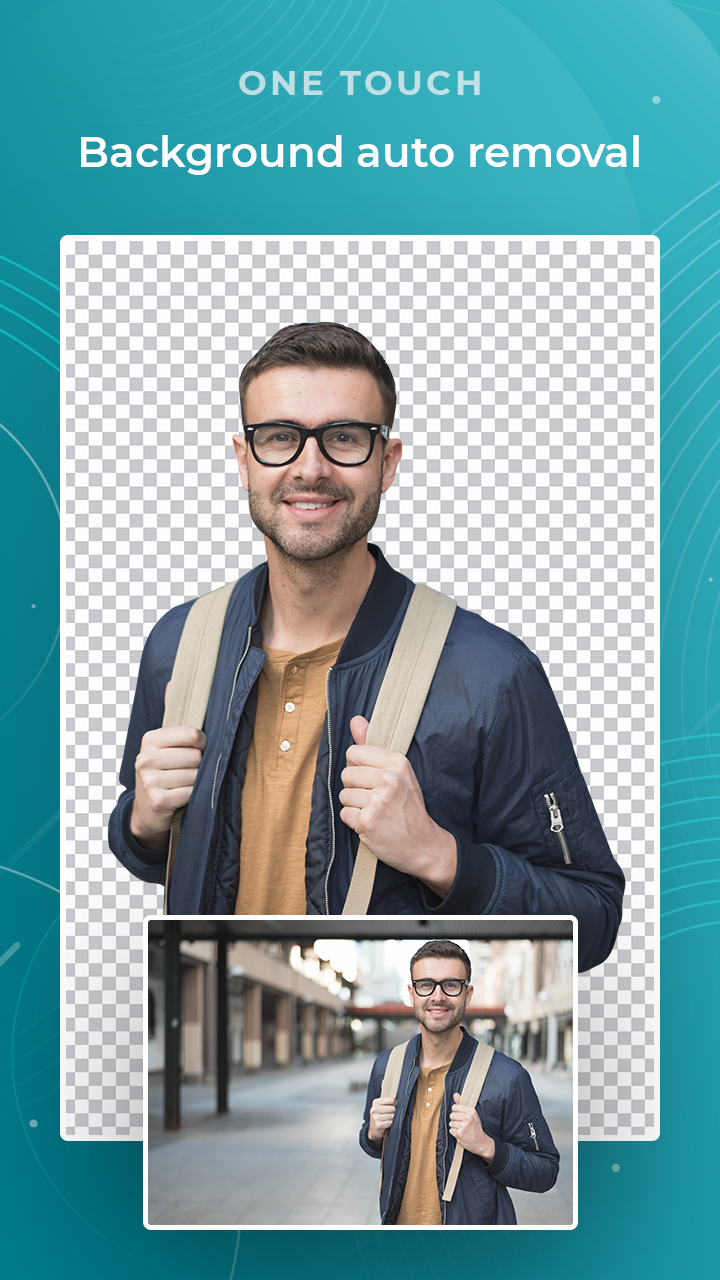 اسکرین شات 1 برنامه Background eraser - Crop Image