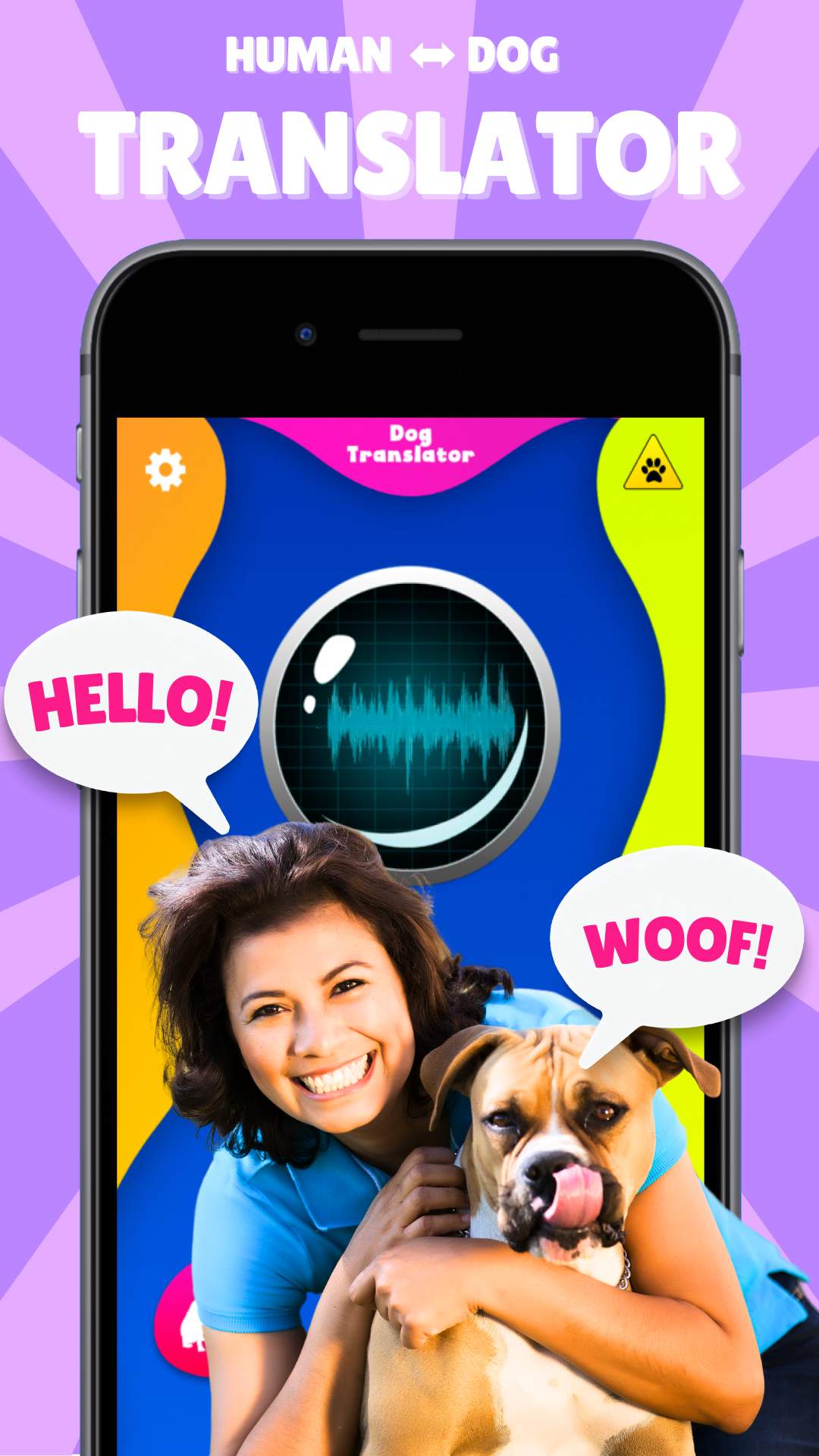 اسکرین شات 1 بازی Dog Translator Speaker