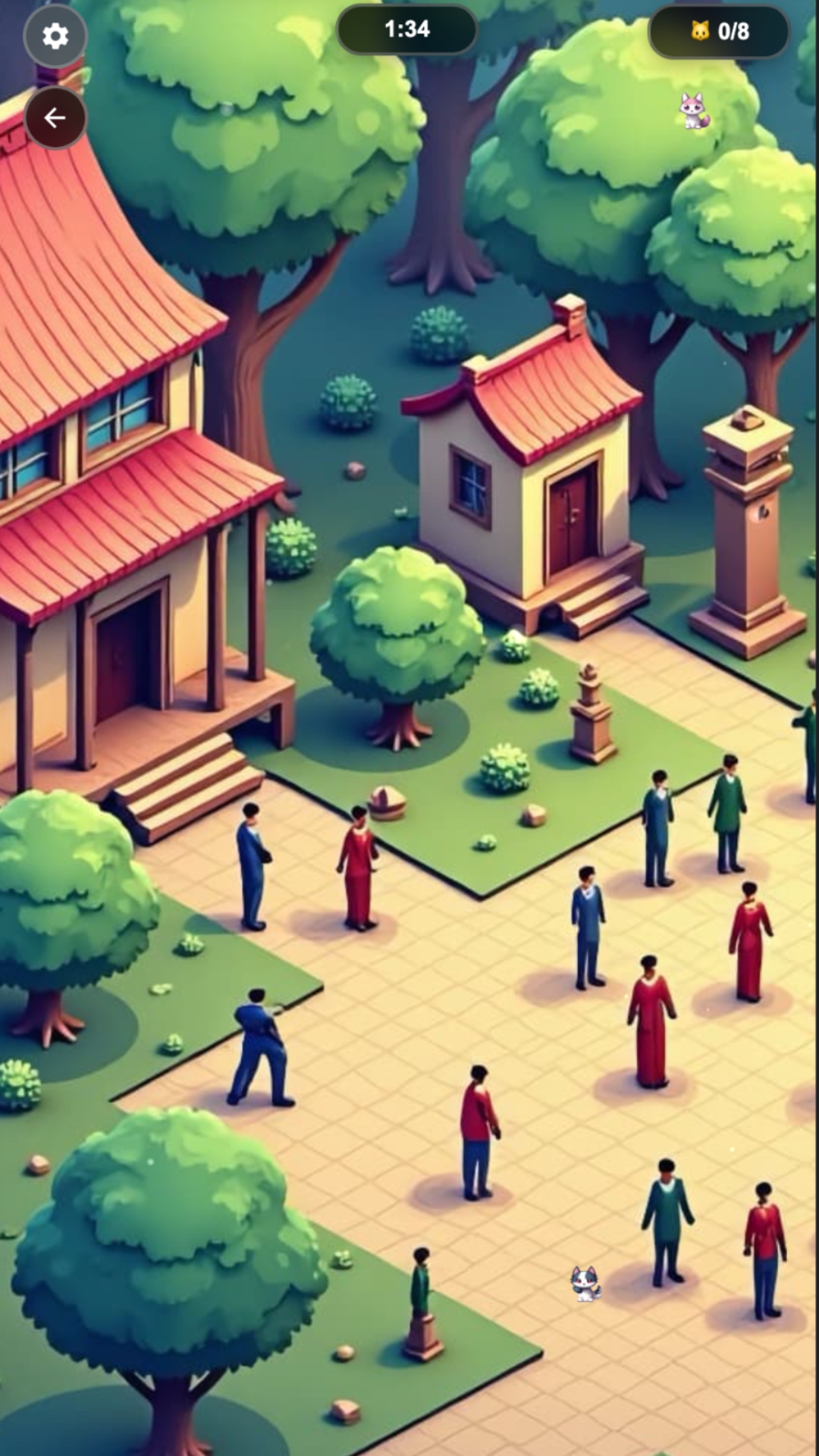 اسکرین شات 1 بازی Find Cats: Hide & Seek