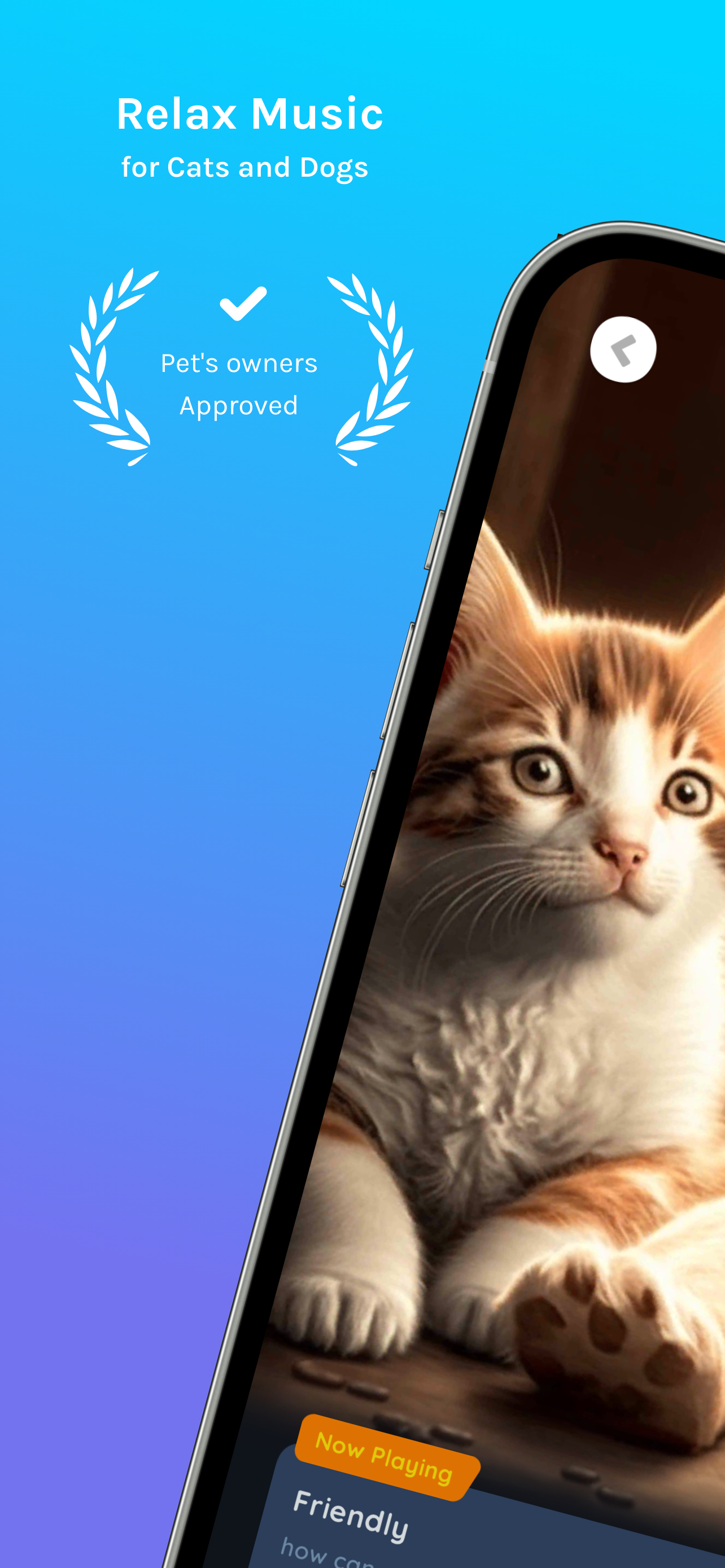 اسکرین شات 1 برنامه Relax Music for Cats and Dogs