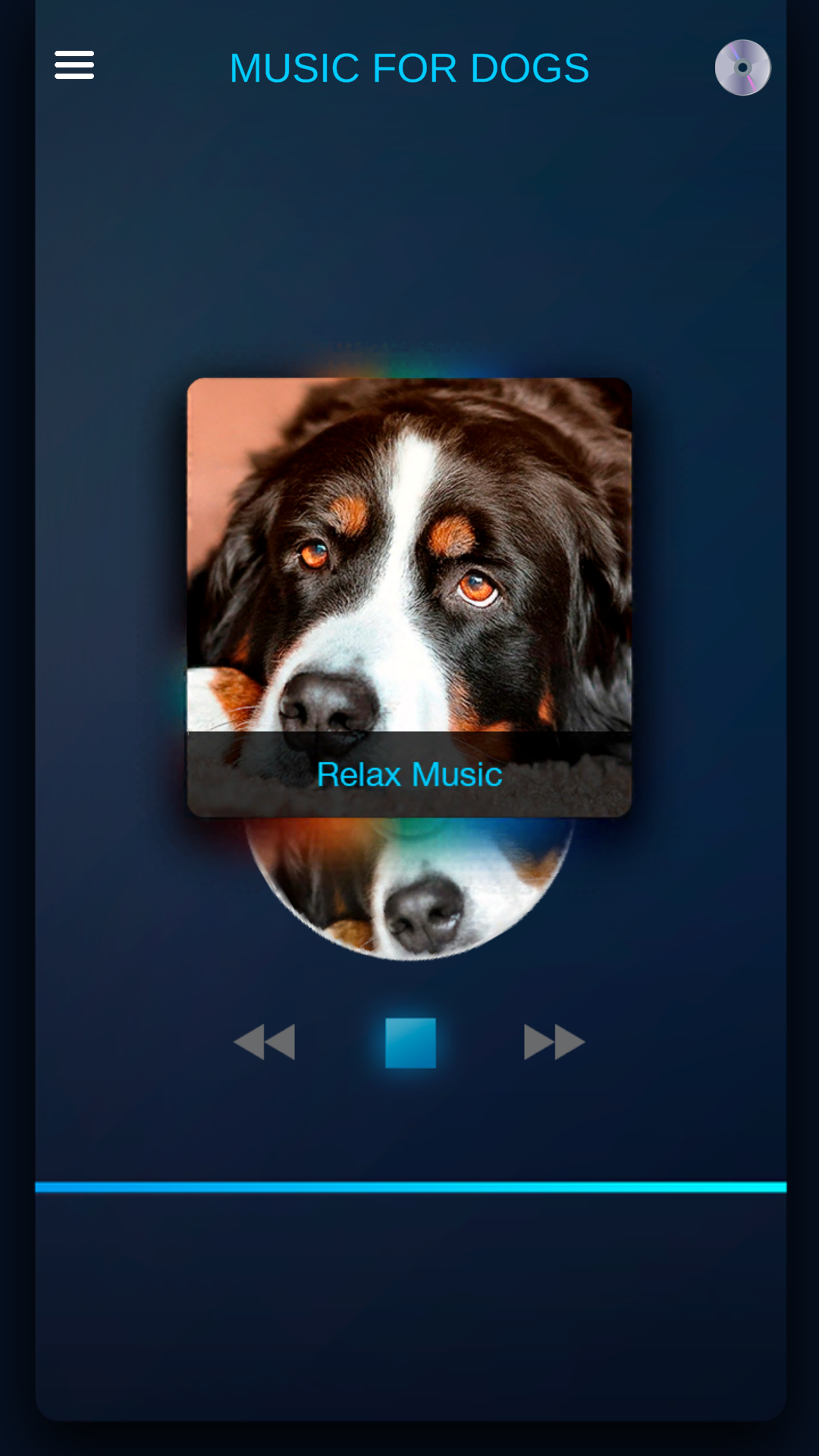 اسکرین شات 1 برنامه Relax Music for Dogs