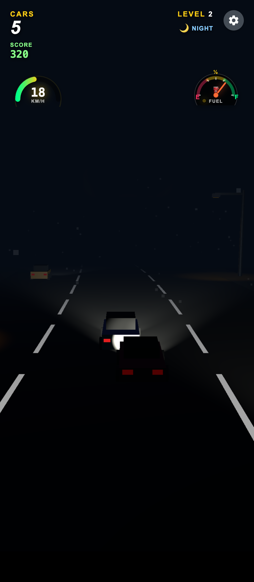 اسکرین شات 3 بازی Retro Road Racer - Car Racing