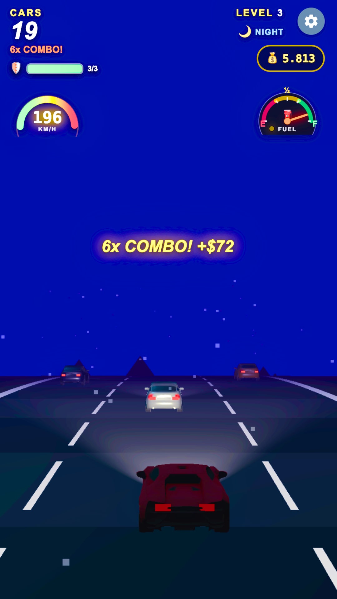 اسکرین شات 6 بازی Retro Road Racer - Car Racing
