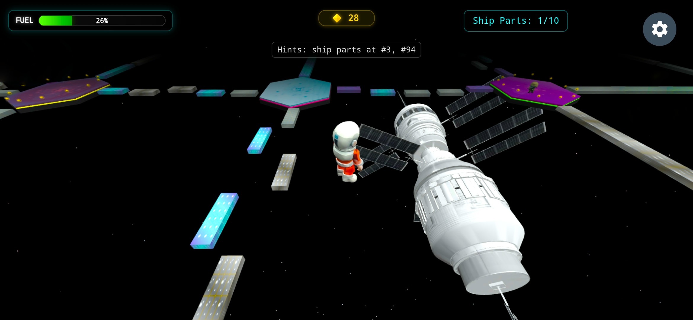 اسکرین شات 2 بازی Space Away