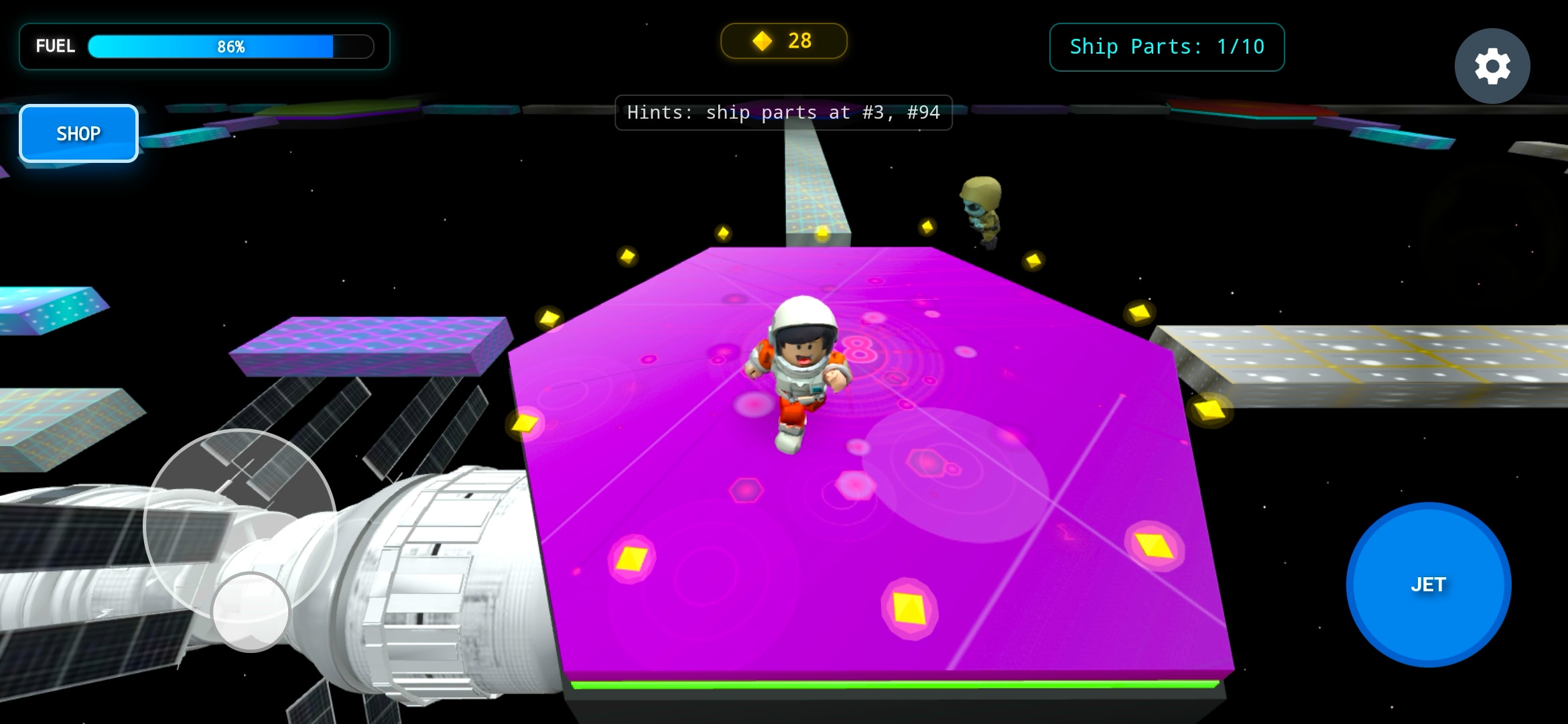 اسکرین شات 3 بازی Space Away