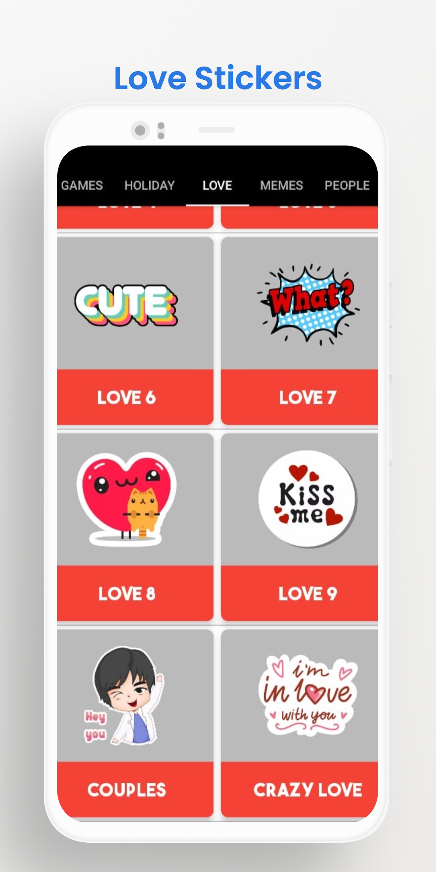 اسکرین شات 6 برنامه Animated Stickers for WhatsApp