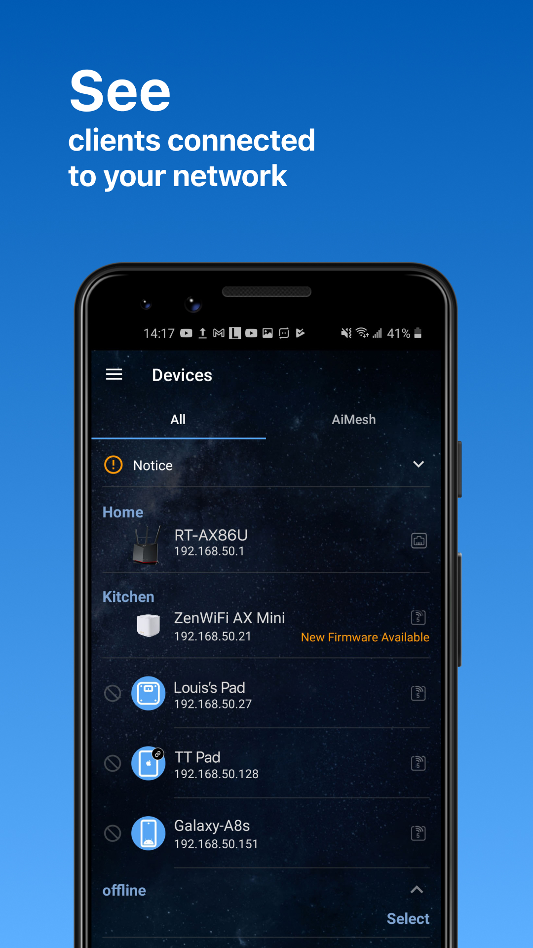 اسکرین شات 2 برنامه ASUS Router