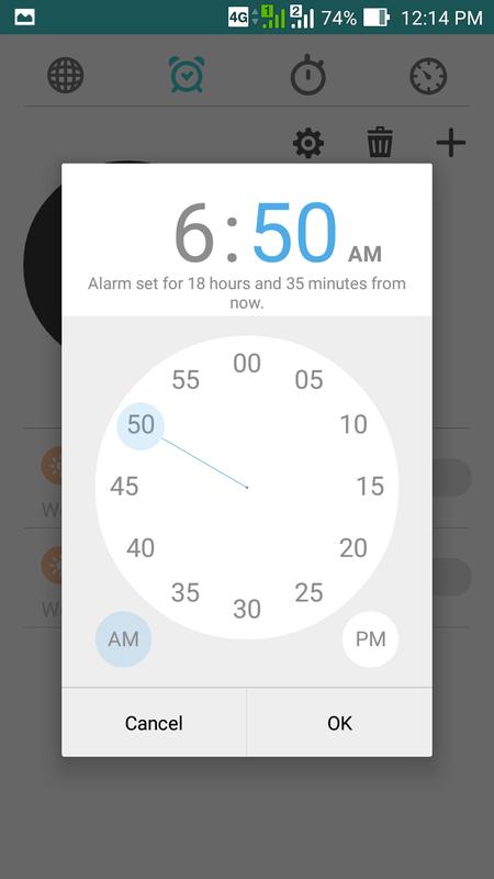 اسکرین شات 4 برنامه ASUS Digital Clock & Widget