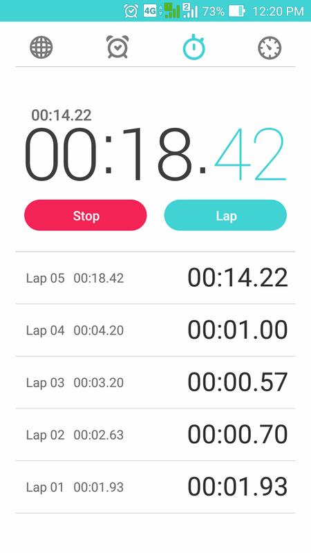 اسکرین شات 5 برنامه ASUS Digital Clock & Widget