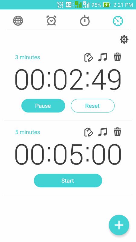 اسکرین شات 6 برنامه ASUS Digital Clock & Widget