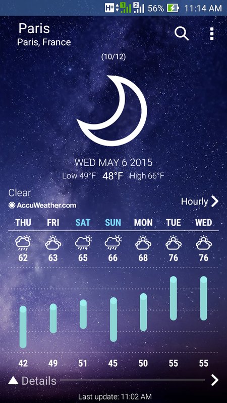 اسکرین شات 5 برنامه ASUS Weather