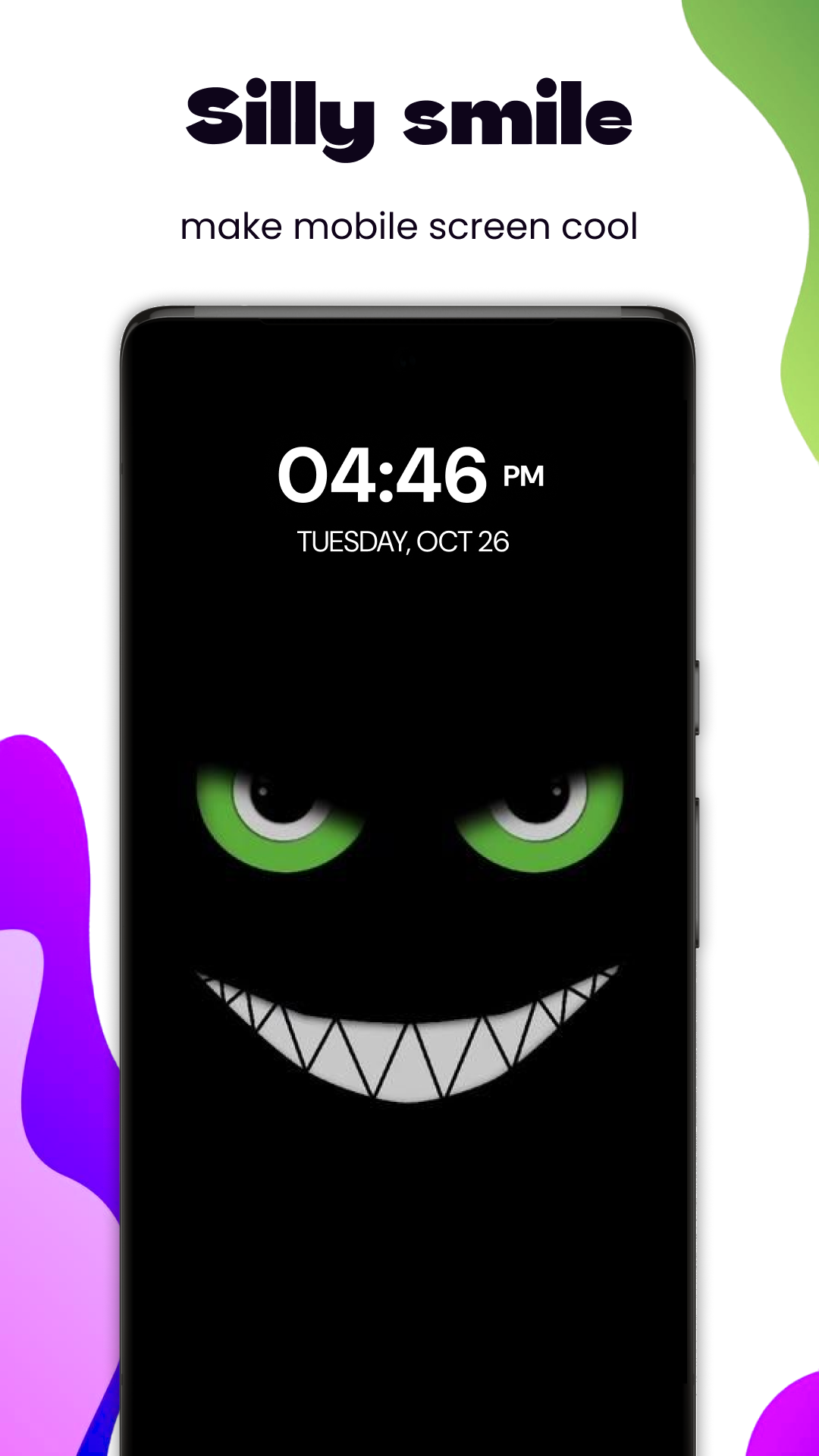 اسکرین شات 3 برنامه Funky Smiles Live Wallpaper