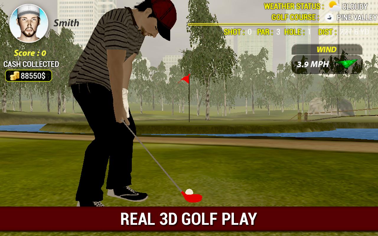 اسکرین شات 1 بازی Golf Game Sports Games offline