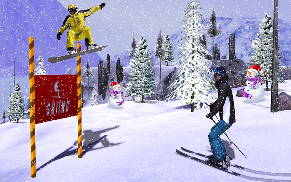 اسکرین شات 1 بازی Ski Adventure: Skiing Games VR
