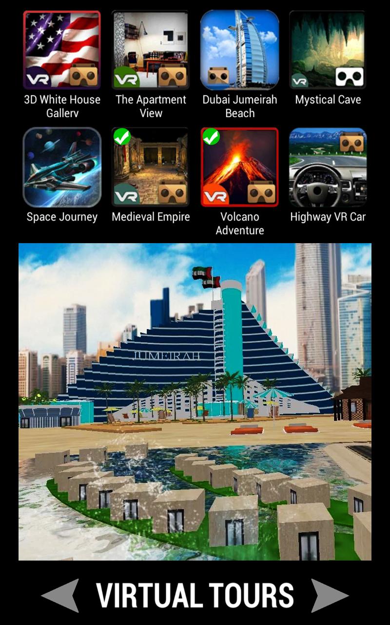 اسکرین شات 5 برنامه VR Games Store - Games & Demos
