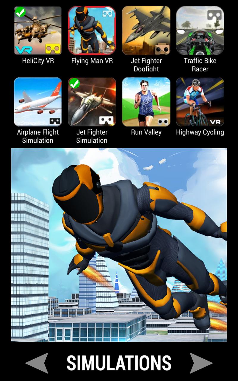 اسکرین شات 6 برنامه VR Games Store - Games & Demos
