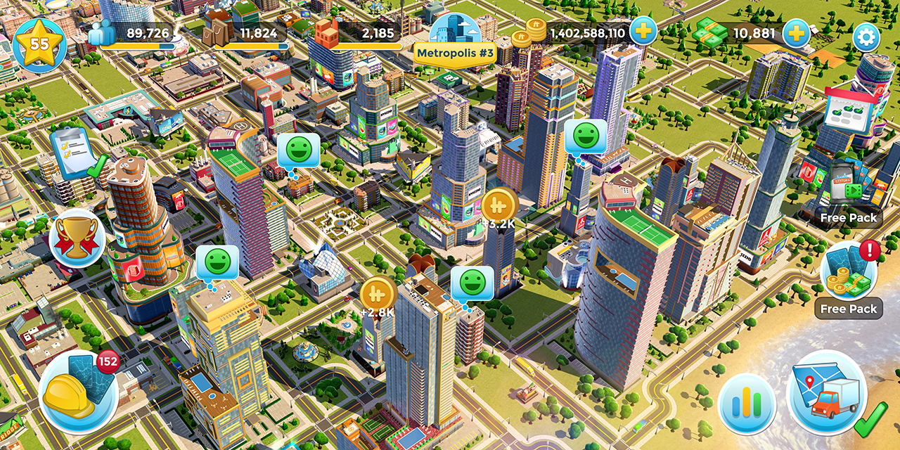 اسکرین شات 8 بازی Citytopia®