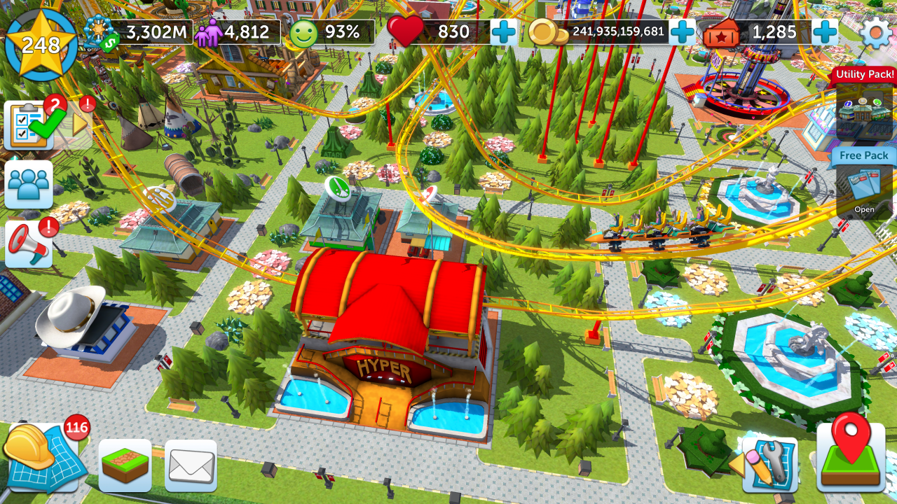 اسکرین شات 8 بازی RollerCoaster Tycoon Touch