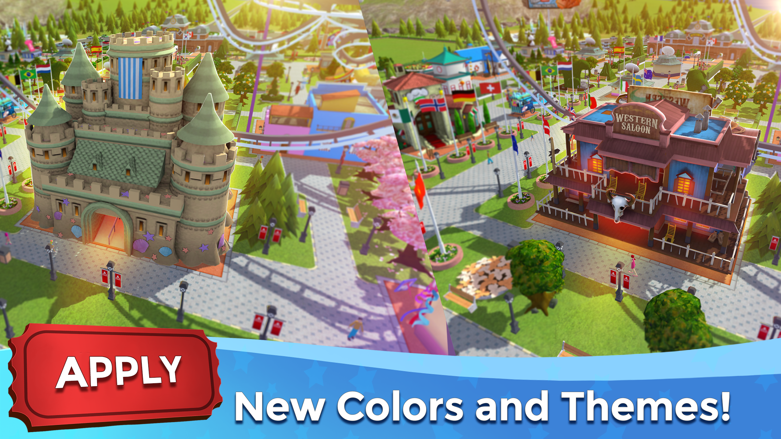 اسکرین شات 5 بازی RollerCoaster Tycoon Touch