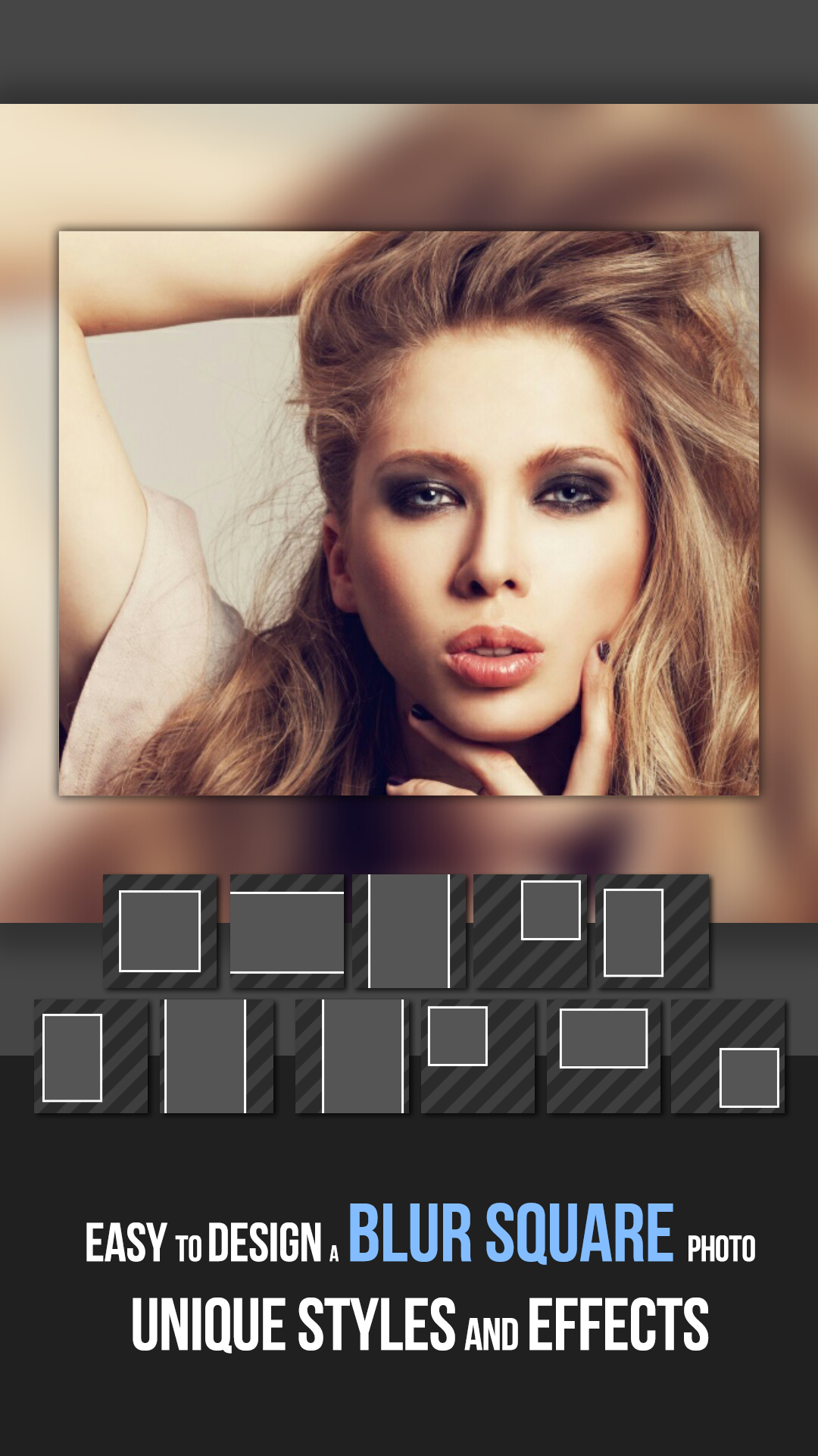 اسکرین شات 1 برنامه Blurry Photo Editor