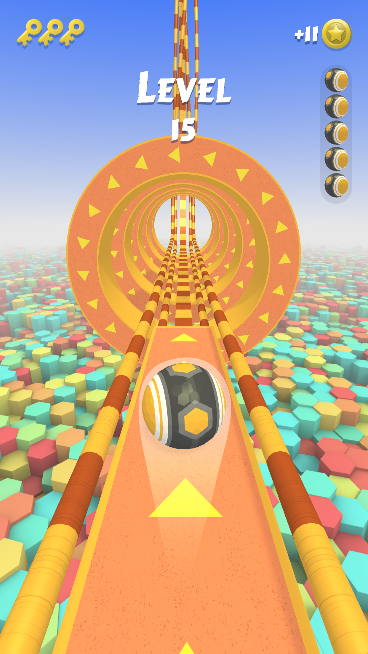 اسکرین شات 4 بازی Action Balls: Gyrosphere Race