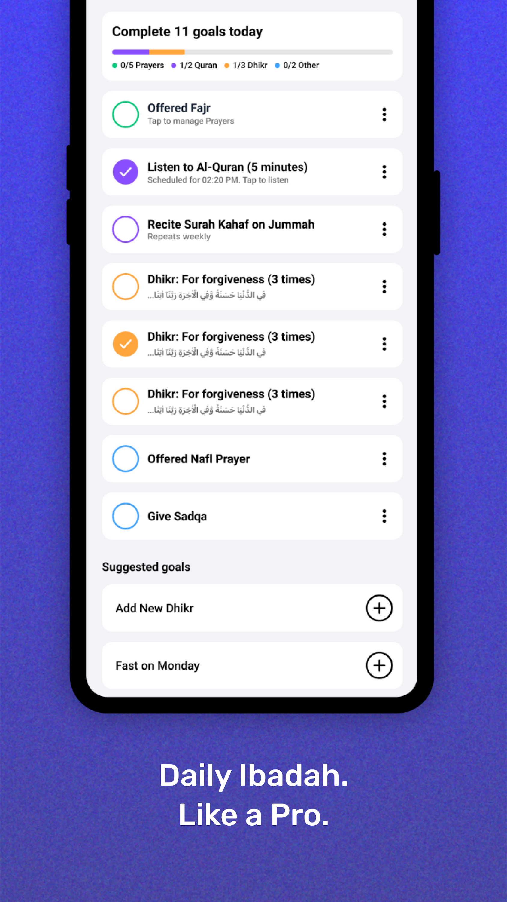 اسکرین شات 2 برنامه Athan: Prayer Times & Al Quran