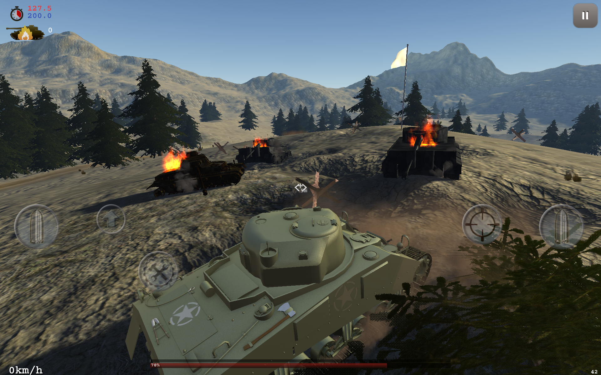 اسکرین شات 3 بازی Archaic: Tank Warfare