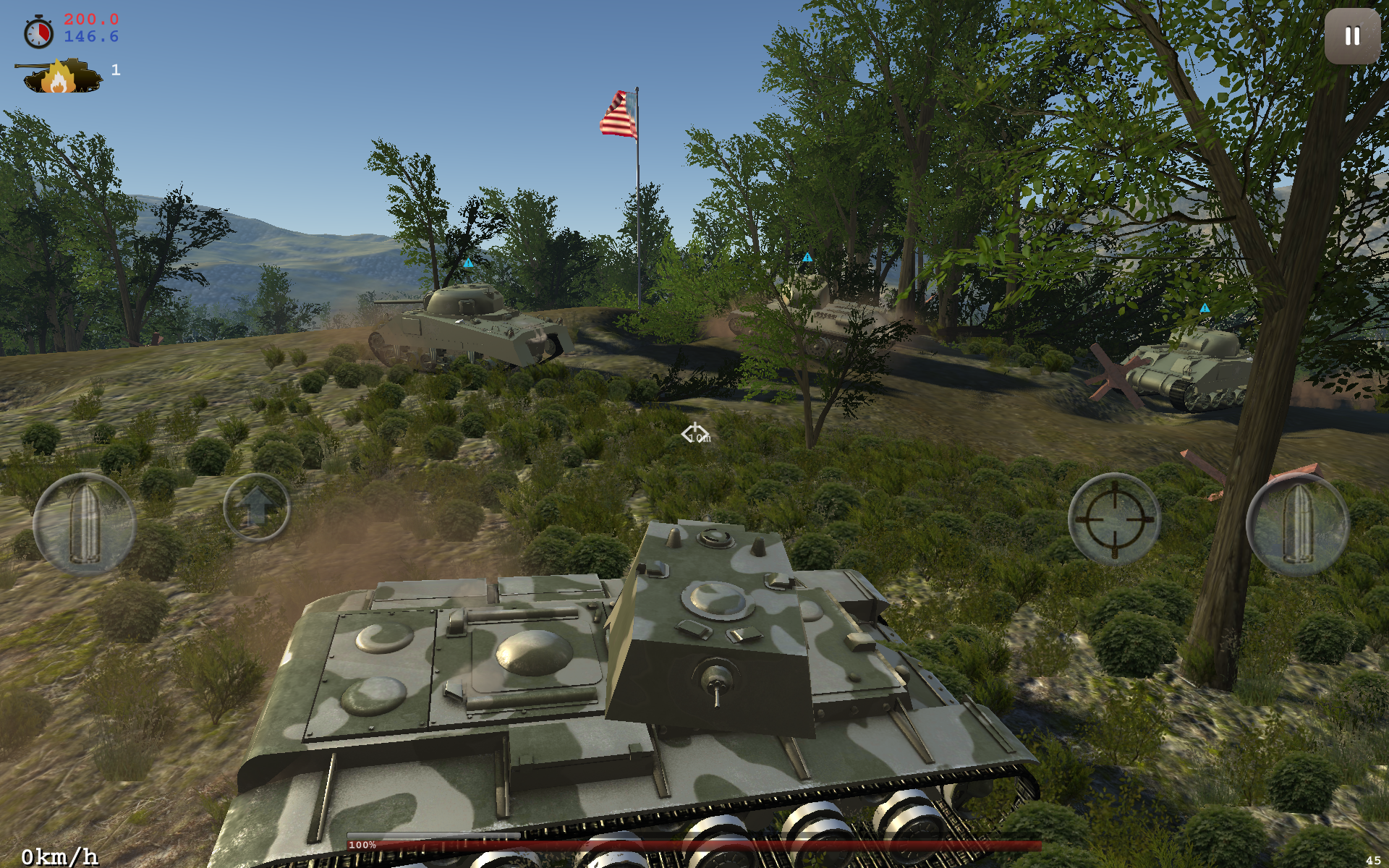 اسکرین شات 4 بازی Archaic: Tank Warfare