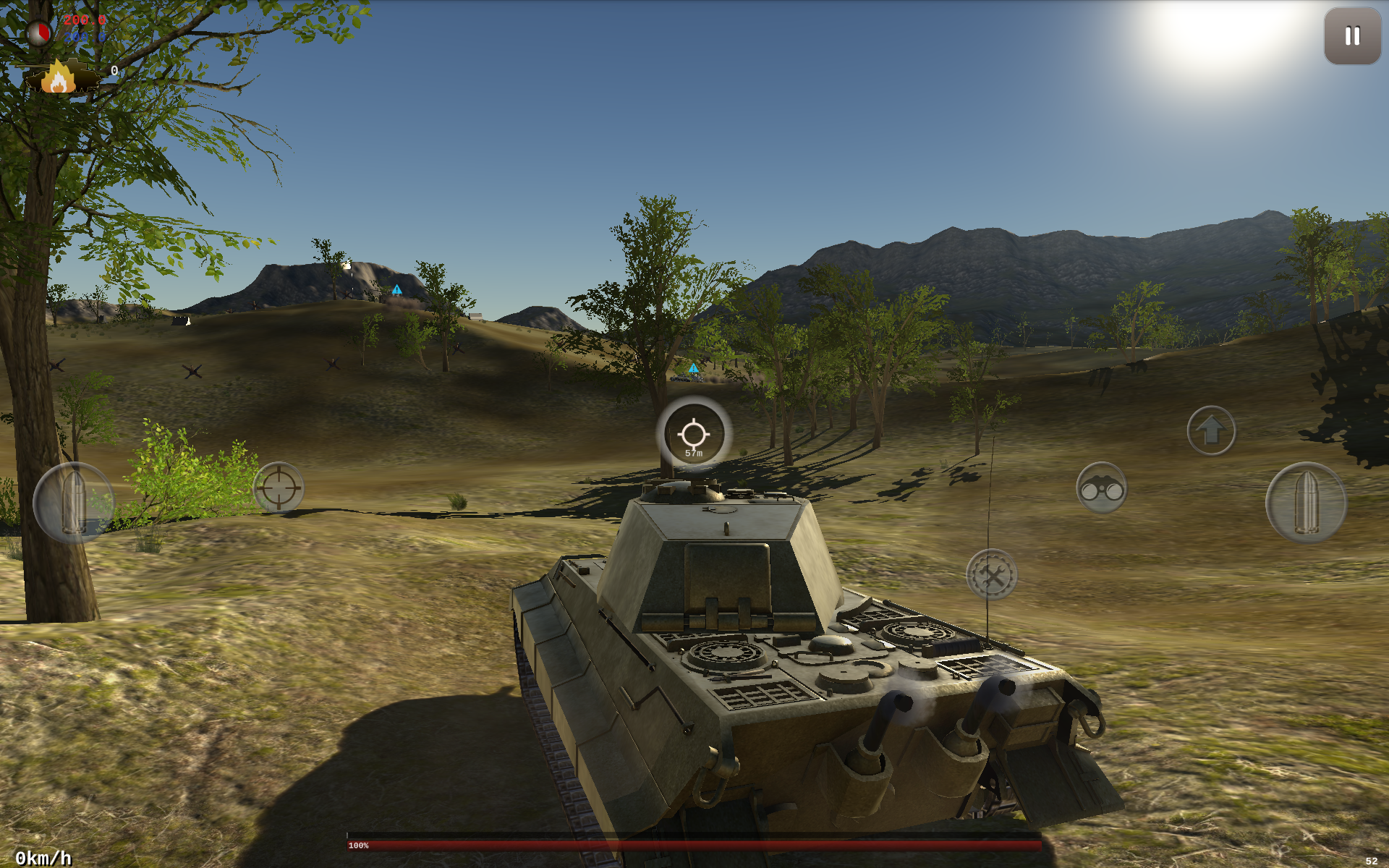 اسکرین شات 2 بازی Archaic: Tank Warfare