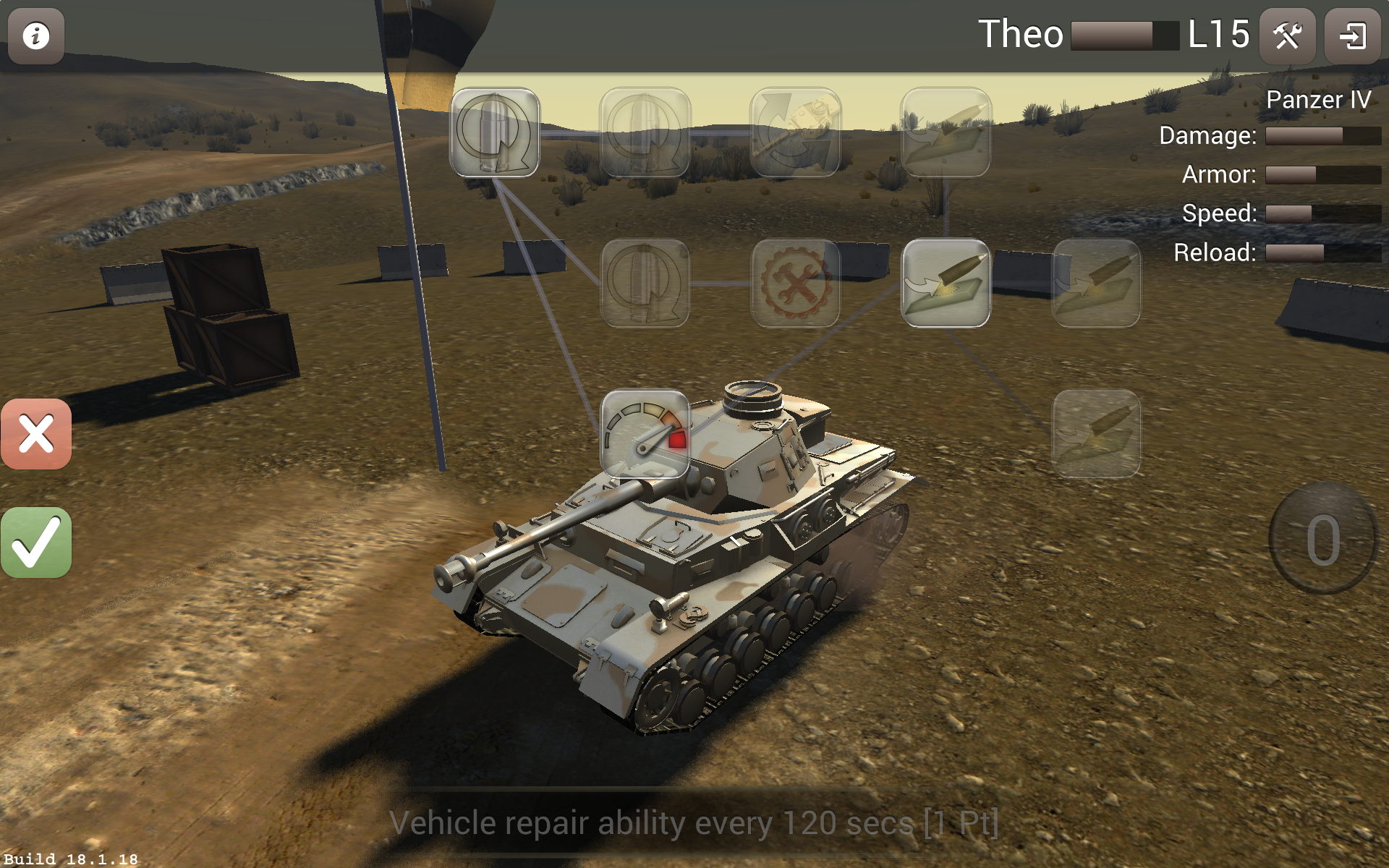 اسکرین شات 5 بازی Archaic: Tank Warfare