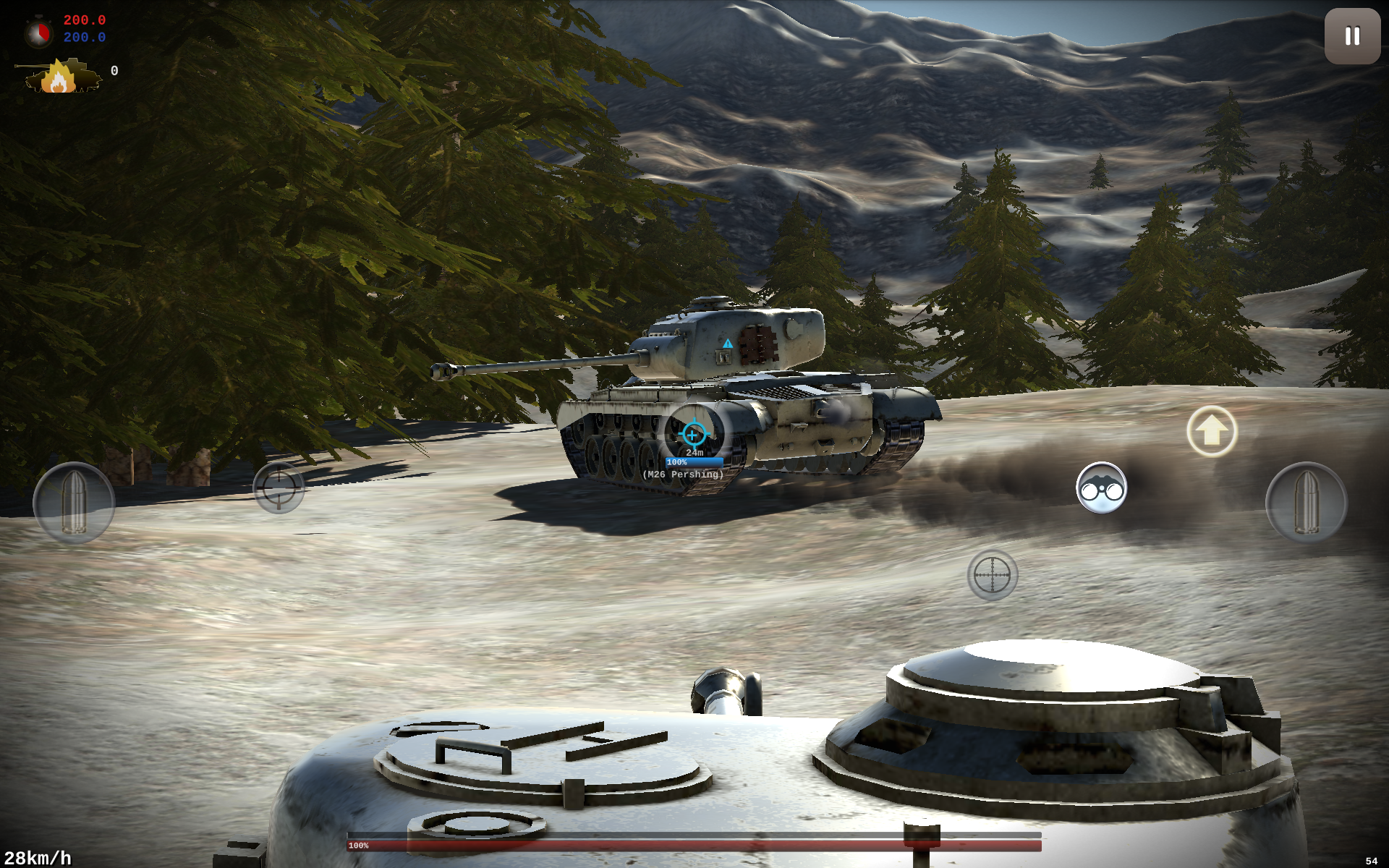 اسکرین شات 1 بازی Archaic: Tank Warfare